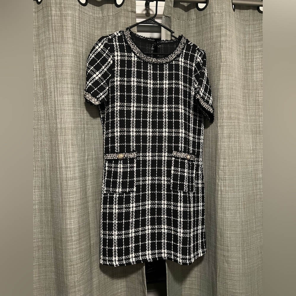 SHEIN tweed dress